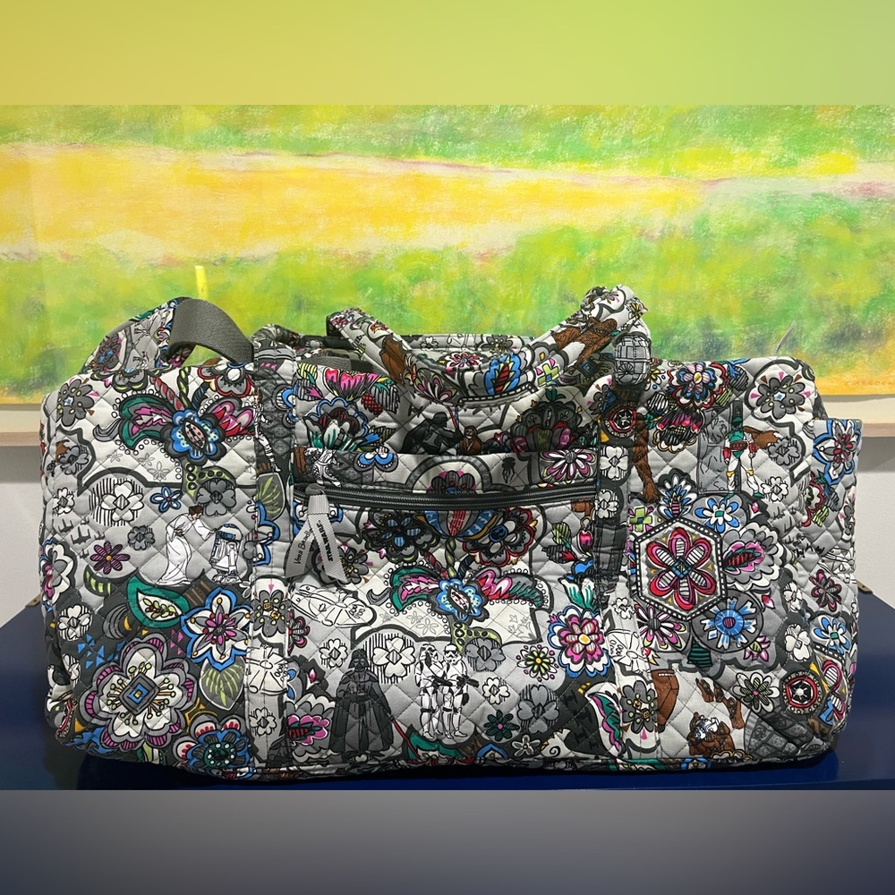 Vera Bradley Star Wars Far Far Away Weekender Large Travel Bag Tote Duffel NEW